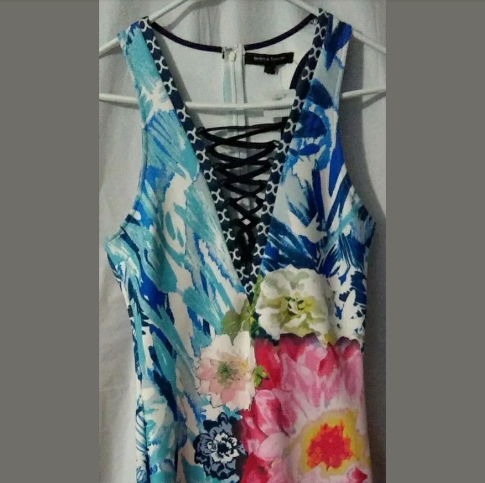 Sexy Rainbow Jealous Tomato Dress Medium